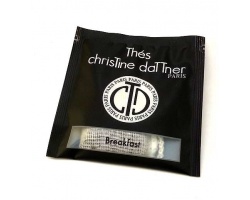 Thé noir Breakfast Ceylan Chine Sachet mousseline coton